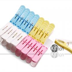 576雙色四號衣夾（16個(gè)/