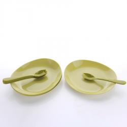 得力熊歐式中號簡約橢