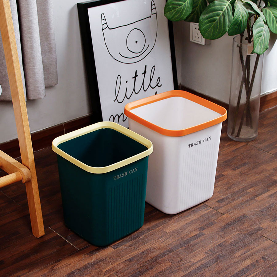 方形簡(jiǎn)約垃圾桶(大號(hào)/