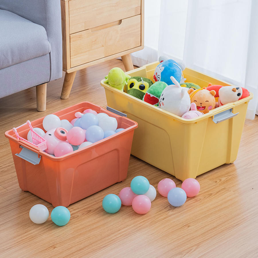 收納儲物箱實色款(82L