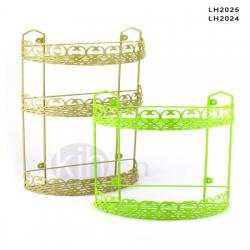 雕花半圓二層、三層架