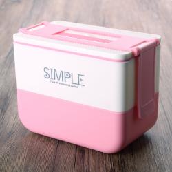 琴韻長方形小號(hào)雙層便