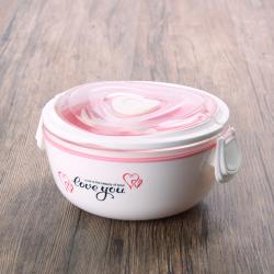 心形小號(hào)便當(dāng)盒 （簡裝）