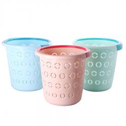 加厚固圈通花紙簍（小）